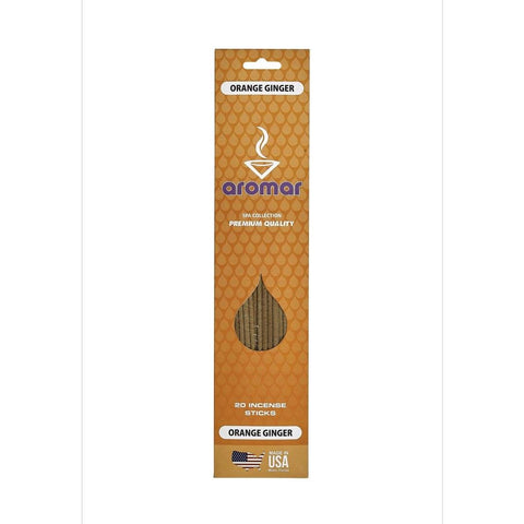 Orange Ginger Premium Hand Dipped Pre-Packed Incense