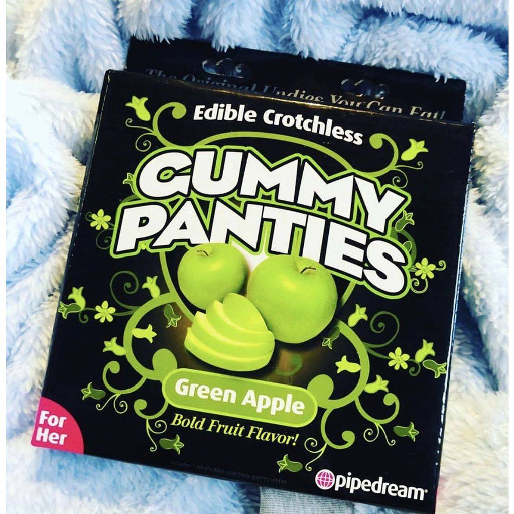 Edible Crotchless Gummy Panties For Her-Green Apple - Purveyor Of Personal  Pleasures