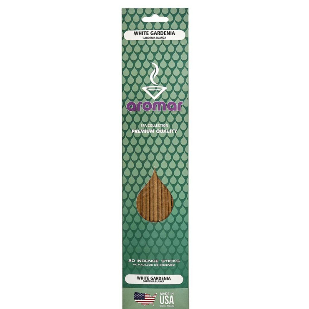 White Gardenia Premium Hand Dipped Pre-Packed Incense