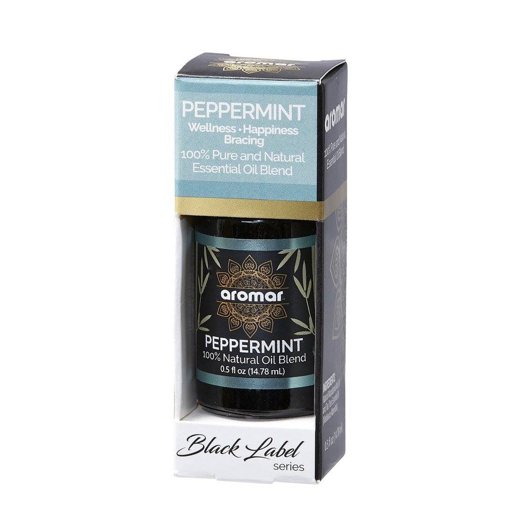 Peppermint Essential Oil 0.5oz | BLACK LABEL