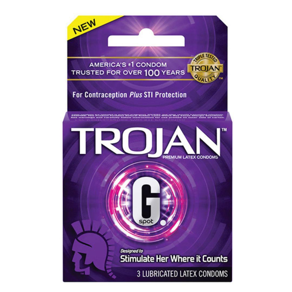 Trojan G Spot Stimulate Her Where It Counts - Box of 3