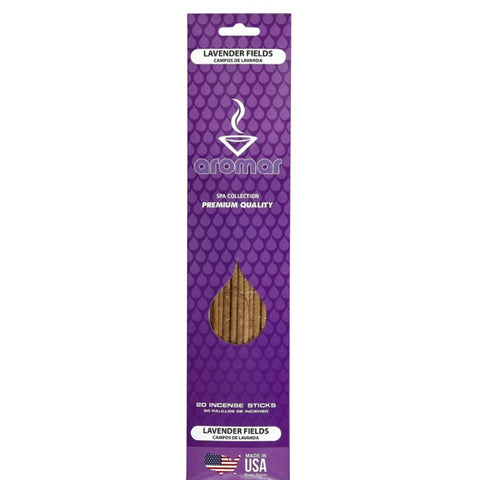 Lavender Fields Premium Hand Dipped Pre-Packed Incense