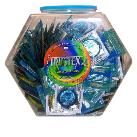 Trustex Lubricated Condoms Assorted Colors