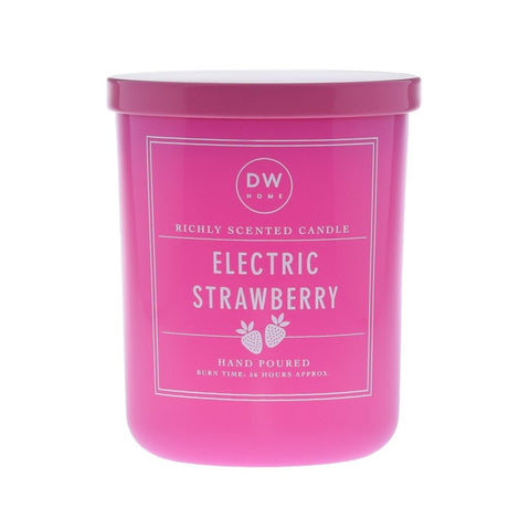 Electric Strawberry Scented Candle