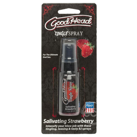 GoodHead Tingle Spray Salivating Strawberry 1oz