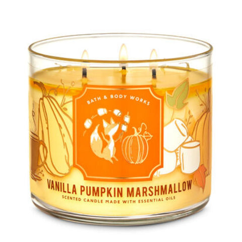 Pumpkin Marshmallow Scented Candle