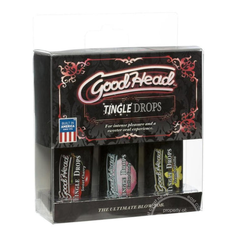 GoodHead Tingle Drops Assorted (3 Pack)