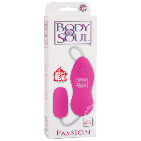 Body & Soul Passion Warming and Vibrating Bullet - Pink