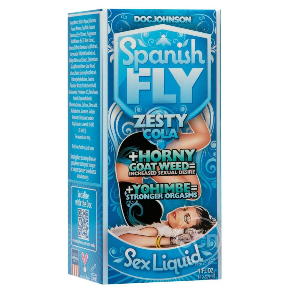 Spanish Fly Sex Drops Zesty Cola 1oz