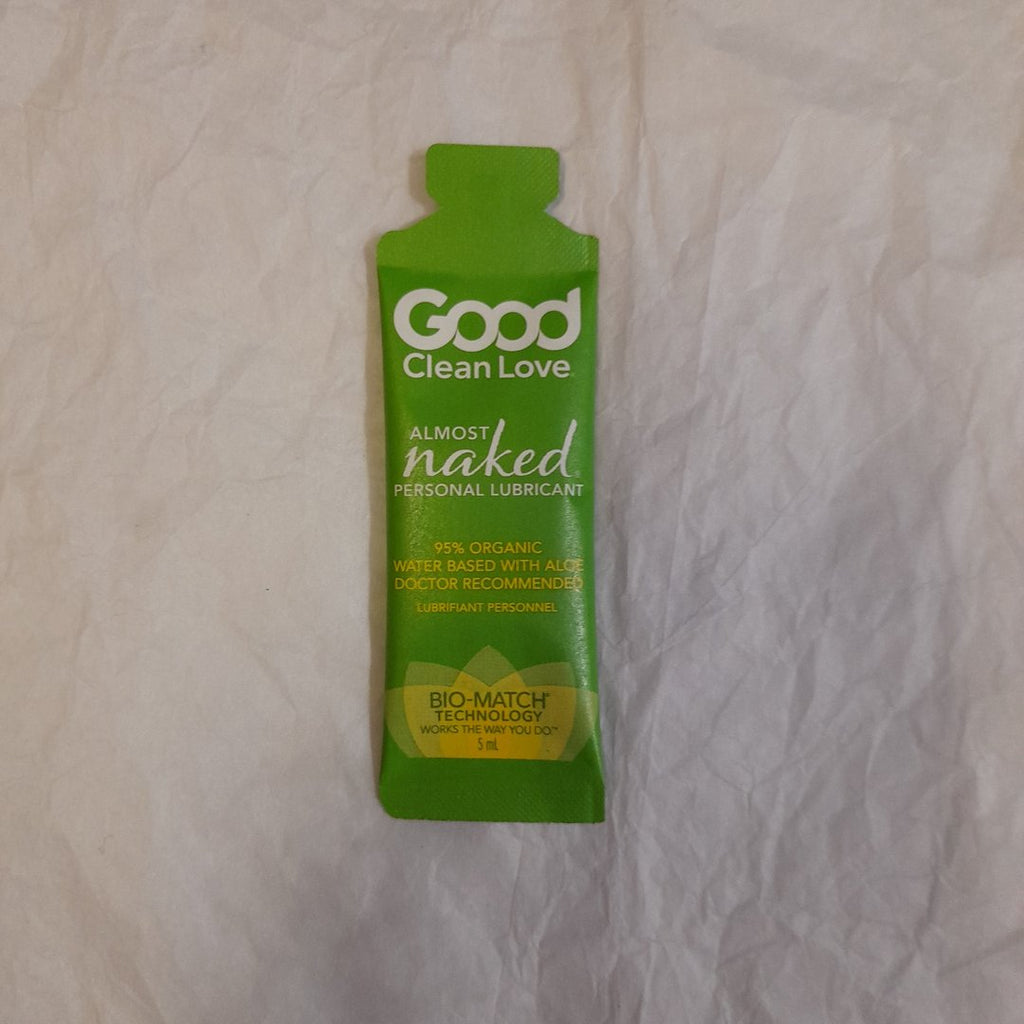 Good clean love almost Naked lube 5ml foil pk