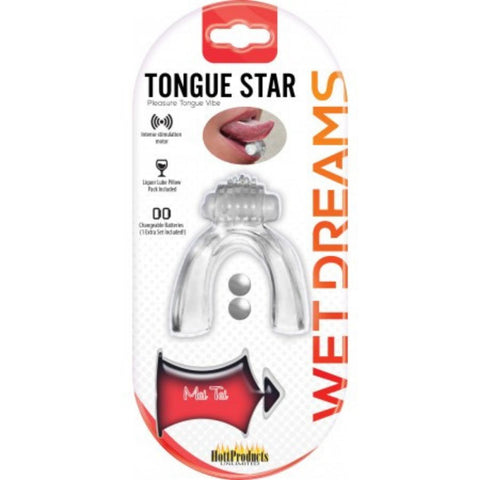 Wet Deams Tongue Star Vibrator