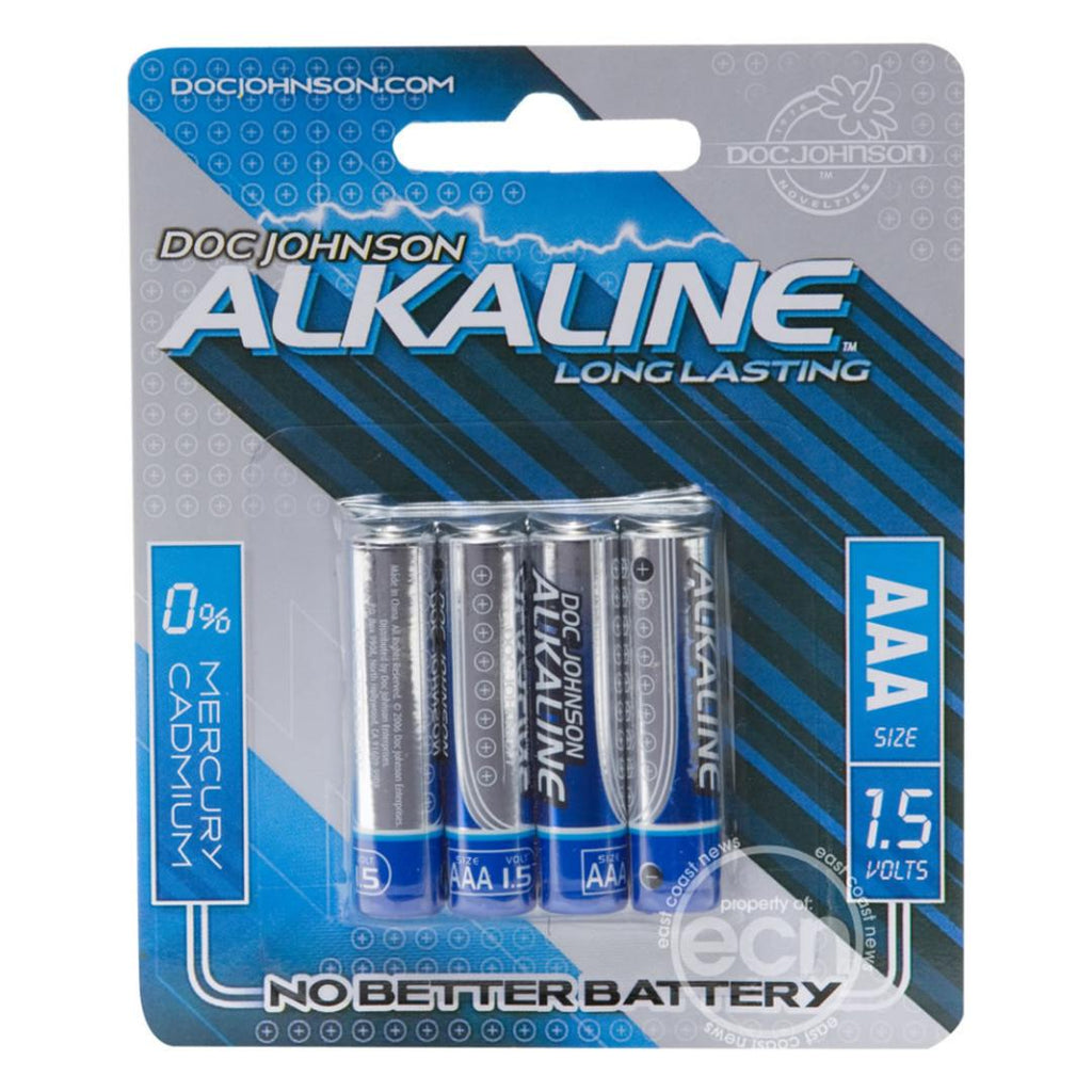 Doc Johnson Alkaline Batteries AAA (4 Pack)