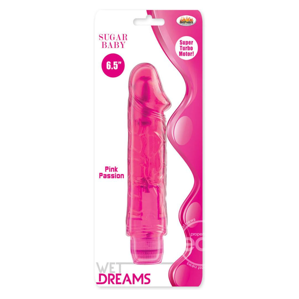 Wet Dreams Sugar Baby Vibe 6.5 Inch Pink