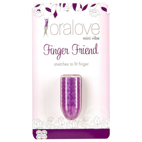 Oralove Mini Vibe Finger Friend Purple