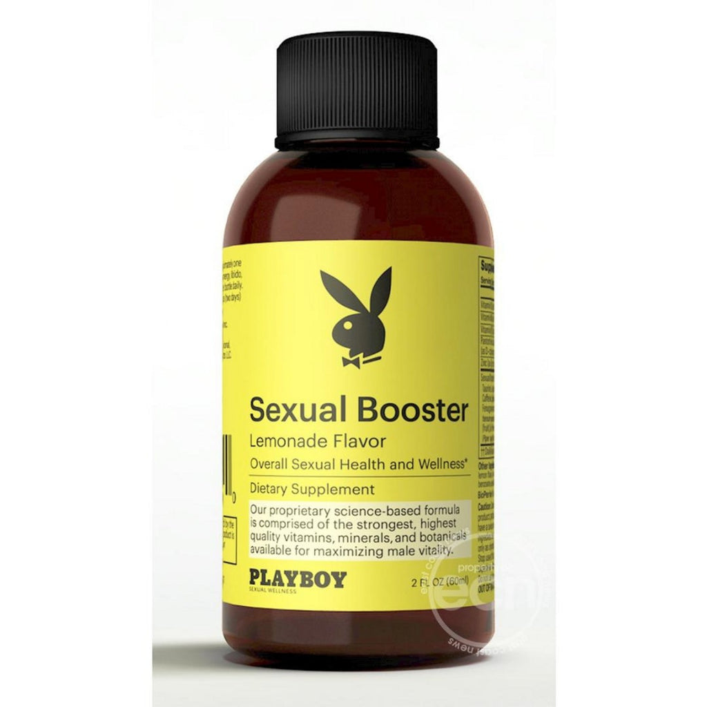 Playboy Sexual Booster Enhancement Shot Lemonade Flavor 2oz Signature Choices 6418