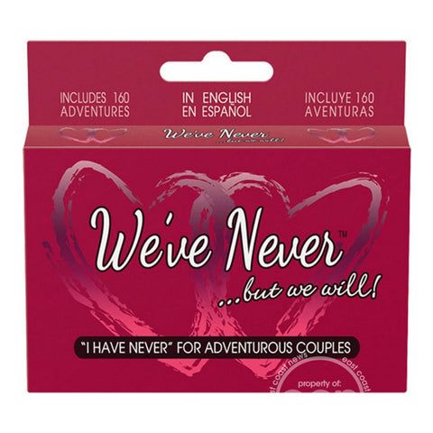 We've Never ...But We Will - Couples Card Game