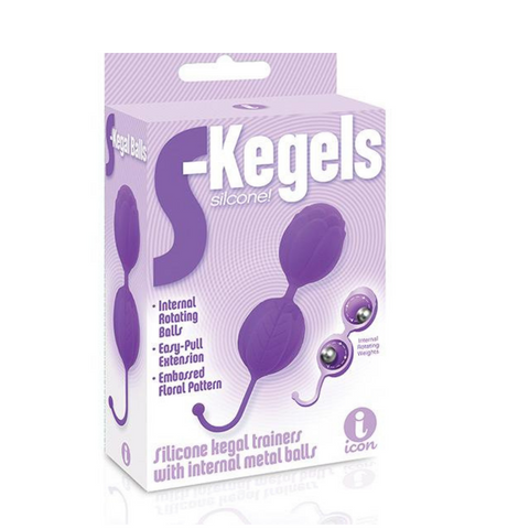 The 9's - S-Kegels Silicone Kegel Balls - Purple