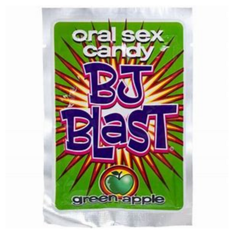 BJ Blast Oral Sex Candy Assorted Flavors Green Apple