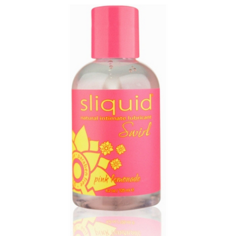 Sliquid Naturals Swirl Water Based Lubricant Pink Lemonade 4.2oz