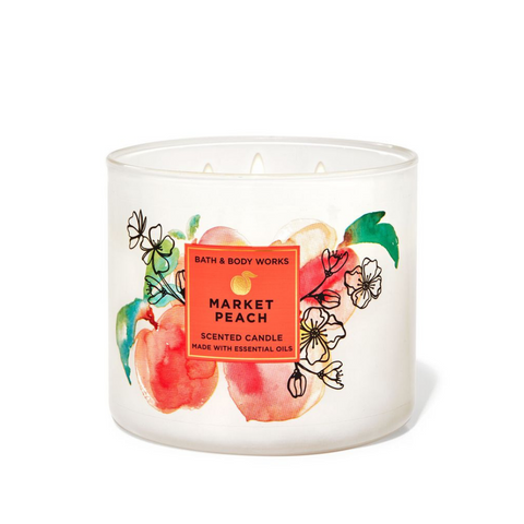 Market Peach Scented Candle
